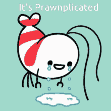 Its Prawnplicated Its As Shrimple As That GIF - Its Prawnplicated Its As Shrimple As That Shrimp GIFs