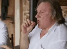 hungry depardieu eating eat starving