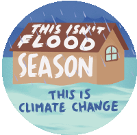This Is Climate Change Rain Sticker - This Is Climate Change Rain Rainy Stickers