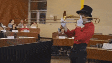 Playing The Trombone Danny Mullen GIF - Playing The Trombone Danny Mullen Making Music GIFs