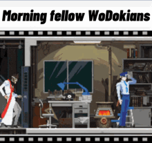 Morning Fellow Wodokians Cabanela GIF - Morning Fellow Wodokians Cabanela R4 GIFs