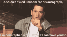 Eminem Soldier GIF - Eminem Soldier A Soldier Once GIFs