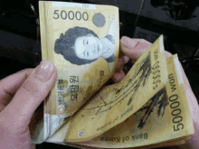 현금 오만원 돈 부자 용돈 GIF - Money Korea GIFs