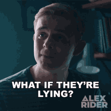 What If They Are Lying Alex Rider GIF