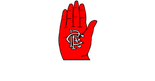 Glasgow Rangers Red Sticker - Glasgow Rangers Red Hand Stickers