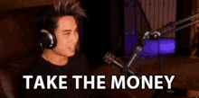 Take The Money Anthony Kongphan GIF - Take The Money Anthony Kongphan Get The Money GIFs