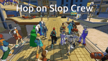Hop On Slop Crew Slopcrew GIF - Hop On Slop Crew Slopcrew Bomb Rush Cyberfunk GIFs