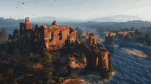 Remains Of A Civilizations Architecture The Witcher GIF - Remains Of A Civilizations Architecture The Witcher Beautiful World Of The Witcher GIFs