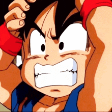 Goku Kid Goku GIF - Goku Kid Goku Nervous GIFs