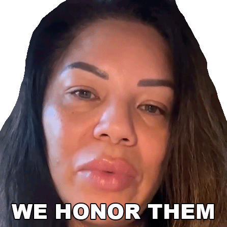 We Honor Them Happily Sticker - We Honor Them Happily We Show Honor Stickers