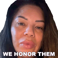 We Honor Them Happily Sticker - We Honor Them Happily We Show Honor Stickers