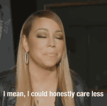 Care Dont Care GIF - Care Dont Care Mariah Carey GIFs