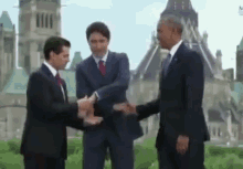 Pena Nieto Obama GIF - Pena Nieto Obama Trudeau GIFs