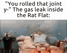 Rat Flat Shite One GIF - Rat Flat Shite One Gas Leak GIFs
