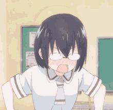 kasumi nomura asobi asobase anime flustered annoyed