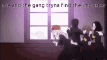 Trying To Find The Imposter Me And The Gang GIF
