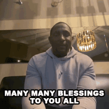 Many Many Blessings To You All Cameo GIF - Many Many Blessings To You All Cameo Blessings GIFs