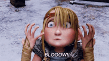 How To Train Your Dragon Astrid GIF - How To Train Your Dragon Astrid Blooow GIFs