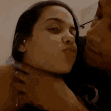 Kissing Couple GIF