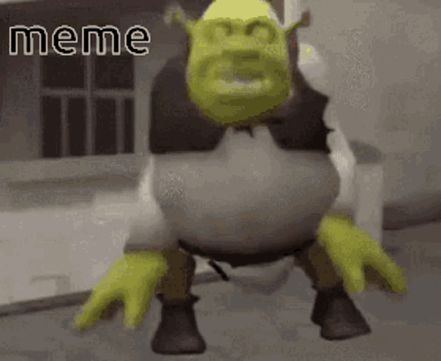 Shrek meme | Pin