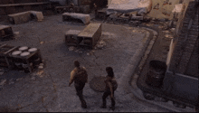 The Last Of Us Cover Shooter GIF - The Last Of Us Cover Shooter Chest High Walls GIFs
