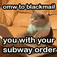 blackmail subway