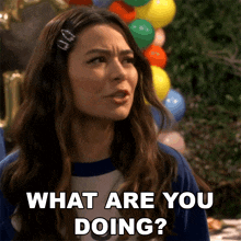 What Are You Doing Carly Shay GIF - What Are You Doing Carly Shay Icarly GIFs