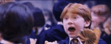Everyone Run! GIF - Harry Potter Ron Scream GIFs