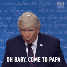 Oh Baby Come To Papa Donald Trump GIF - Oh Baby Come To Papa Donald Trump Alec Baldwin GIFs
