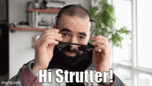 Hi Strutter GIF - Hi Strutter Eden GIFs