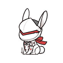 genji overwatch bunny bunnies cute