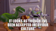 Toy Story Buzz Lightyear GIF - Toy Story Buzz Lightyear It Looks As Though Ive Been Accepted GIFs