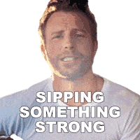Sipping Something Strong Dierks Bentley Sticker - Sipping Something Strong Dierks Bentley Somewhere On A Beach Song Stickers