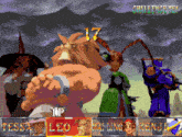 a video game with the number 17 in the top left corner