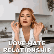 Love Hate Relationship Candice Hutchings GIF - Love Hate Relationship Candice Hutchings Edgy Veg GIFs