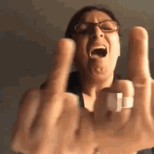 You Fatty Liar Sign Language GIF - You Fatty Liar Sign Language Angry GIFs