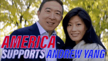 America Supports Andrew Yang Smile GIF - America Supports Andrew Yang Smile Andrew Yang GIFs
