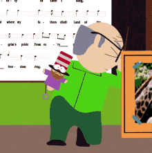 bang head mr garrison south park annoyed frustrated