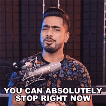 You Can Absolutely Stop Right Now Unmesh Dinda GIF - You Can Absolutely Stop Right Now Unmesh Dinda Piximperfect GIFs