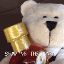 Bobby The Bear Show Me The Honey GIF - Bobby The Bear Show Me The Honey Honey GIFs