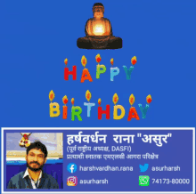 Happy Birthday Asurharsh GIF