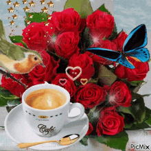 Rose Morning GIF - Rose Morning Coffee GIFs
