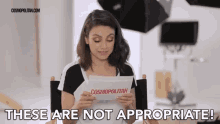These Are Not Appropriate Serious GIF - These Are Not Appropriate Serious Reading GIFs