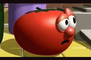 Confused Tomato GIF - Confused Tomato Veggie Tales ...