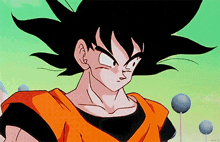 Goku Serious GIF - Goku Serious Stare GIFs