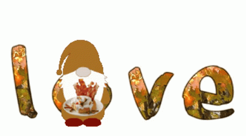 Animated Sticker Gnomes Sticker - Animated Sticker Gnomes Thanksgiving