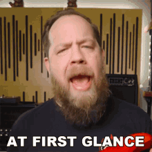 at first glance ryan bruce fluff riffs beards and gear the first impression