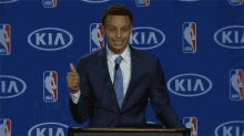 stephen curry steph curry thumbs up smile awkward