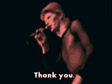 David Bowie Thank You GIF - David Bowie Thank You GIFs