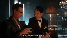 nygmobblepot riddlebird gotham you sure you dont need a doctor im fine